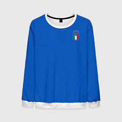 Свитшот мужской Форма сборной Италии, цвет: 3D-белый