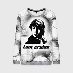 Мужской свитшот Tom Cruise famous actor