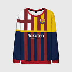 Свитшот мужской BARCELONA FC БАРСЕЛОНА ФК BARCA, цвет: 3D-красный