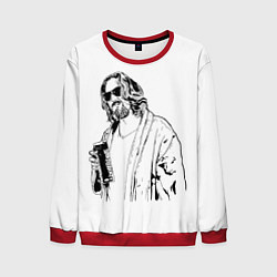 Свитшот мужской Большой Лебовски Big Lebowski, цвет: 3D-красный