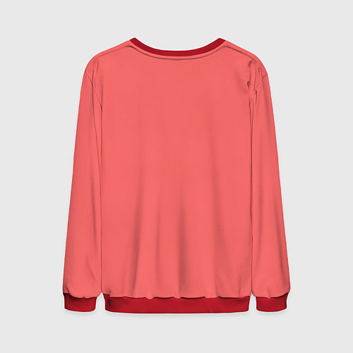 Мужской свитшот Never die / 3D-Красный – фото 2