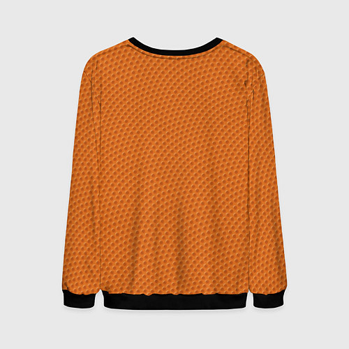 Мужской свитшот Баскетбольная кожа / 3D-Черный – фото 2