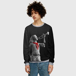 Свитшот мужской Пищеблок, цвет: 3D-меланж — фото 2