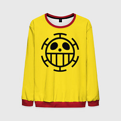 Свитшот мужской Как у Трафальгара Ло One Piece, цвет: 3D-красный