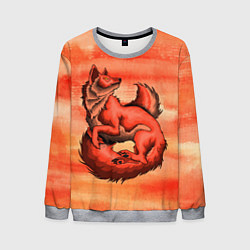 Свитшот мужской Fox, цвет: 3D-меланж