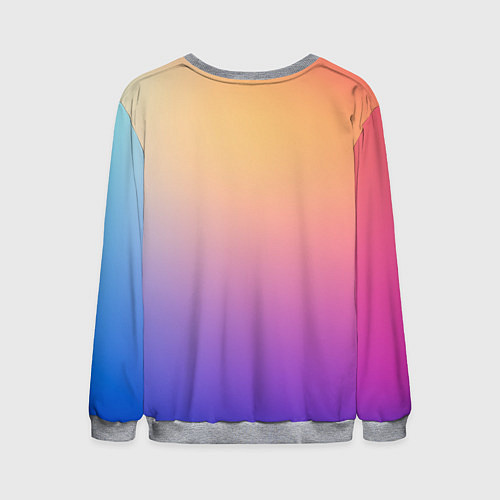 Мужской свитшот Hello summer / 3D-Меланж – фото 2