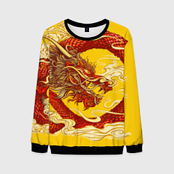 Мужской свитшот Китайский Дракон, China Dragon