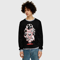 Свитшот мужской В голове Айзека, цвет: 3D-меланж — фото 2