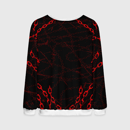 Мужской свитшот SUKUNA ИТАДОРИ / 3D-Белый – фото 2