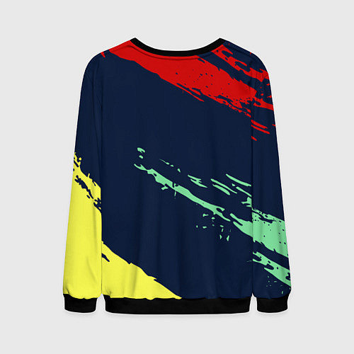 Мужской свитшот Луффи, Зоро и Санджи One Piece / 3D-Черный – фото 2