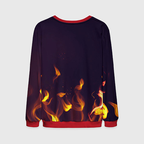 Мужской свитшот ВДВ никто кроме нас / 3D-Красный – фото 2