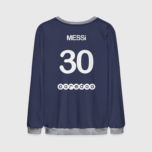 Мужской свитшот Messi / 3D-Меланж – фото 2