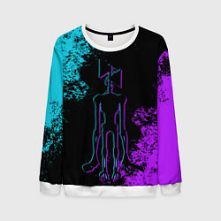 Мужской свитшот НЕОНОВЫЙ СИРЕНОГОЛОВЫЙ