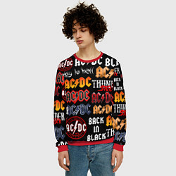 Свитшот мужской AC DC LOGOBOMBING, цвет: 3D-красный — фото 2