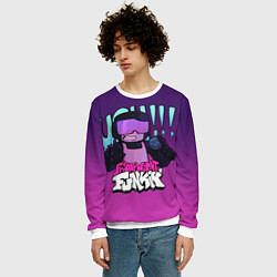 Свитшот мужской Сержант Джон Капитан, цвет: 3D-белый — фото 2