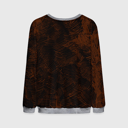 Мужской свитшот Хината Волейбол / 3D-Меланж – фото 2