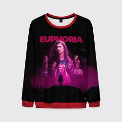 Свитшот мужской Euphoria team, цвет: 3D-красный