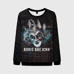 Свитшот мужской Boris Brejcha Mask, цвет: 3D-черный