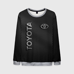 Свитшот мужской TOYOTA STEEL HONEYCOMBS, цвет: 3D-меланж