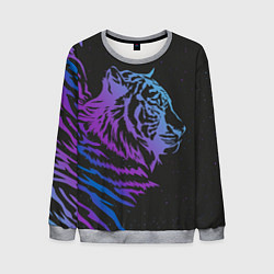 Свитшот мужской Tiger Neon, цвет: 3D-меланж