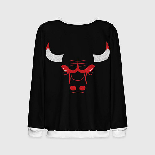 Мужской свитшот B C Chicago Bulls / 3D-Белый – фото 2