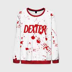 Мужской свитшот Dexter logo Декстер брызги крови