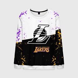 Свитшот мужской Коби Брайант Los Angeles Lakers,, цвет: 3D-белый