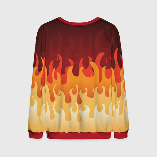 Мужской свитшот Дорогой Папочка Friday Night Funkin / 3D-Красный – фото 2