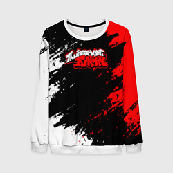 Мужской свитшот Friday Night Funkin - логотип игры