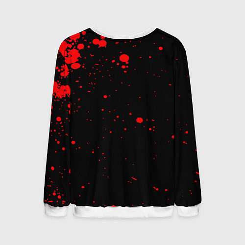 Мужской свитшот WITHER SKELETON / 3D-Белый – фото 2