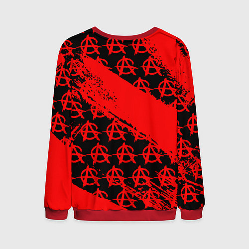 Мужской свитшот Гражданская оборона: Моя оборона / 3D-Красный – фото 2