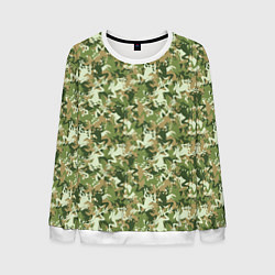 Свитшот мужской Лягушки камуфляж, цвет: 3D-белый