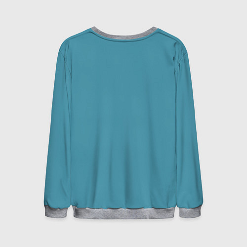 Мужской свитшот Обнимашки анимэ / 3D-Меланж – фото 2