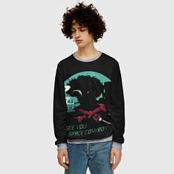 Свитшот мужской Ковбой Бибоп, цвет: 3D-меланж — фото 2