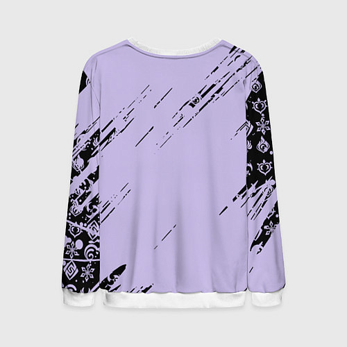 Мужской свитшот Klee Genshin Impact / 3D-Белый – фото 2