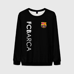 Мужской свитшот FC BARCA BLACK STYLE