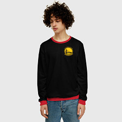 Свитшот мужской GOLDEN STATE WARRIORS BLACK STYLE, цвет: 3D-красный — фото 2