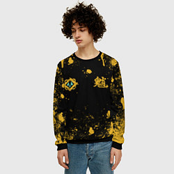 Свитшот мужской ОХОТНИК НА ДЕМОНОВ СЯО, цвет: 3D-черный — фото 2