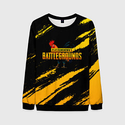 Свитшот мужской Playerunknowns Battlegrounds: Петух, цвет: 3D-черный