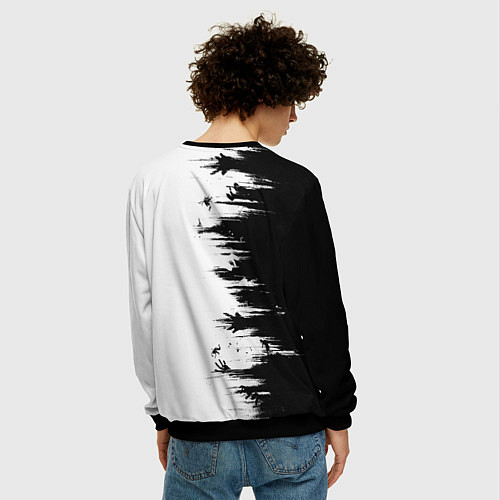 Мужской свитшот DYING LIGHT 2 GOOD NIGHT AND GOOD LUCK / 3D-Черный – фото 4