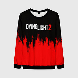 Мужской свитшот DYING LIGHT RED ALERT ZOMBIE
