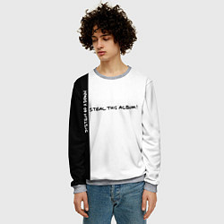 Свитшот мужской System of a Down - Steal This Album!, цвет: 3D-меланж — фото 2