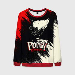 Свитшот мужской Poppy Playtime: Red & Black, цвет: 3D-красный