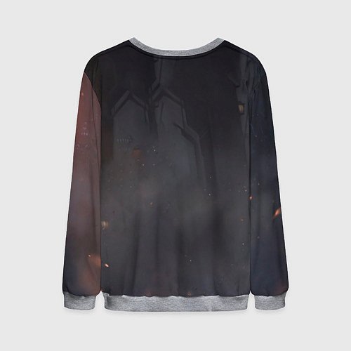 Мужской свитшот Дерзкая Джинкс / 3D-Меланж – фото 2