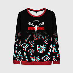 Свитшот мужской Tokyo Revengers Valhalla Glitch, цвет: 3D-красный