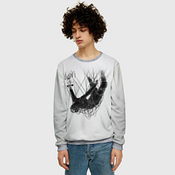 Свитшот мужской The Nothing - Korn, цвет: 3D-меланж — фото 2