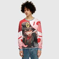 Свитшот мужской ХУ ТАО С ПРИЗРАКАМИ, цвет: 3D-меланж — фото 2