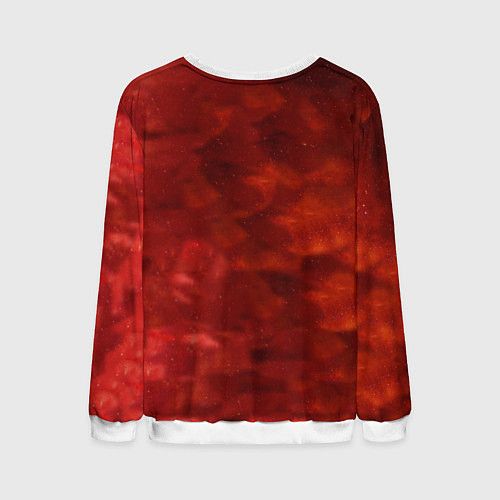 Мужской свитшот Metroid Dread Самус Аран / 3D-Белый – фото 2