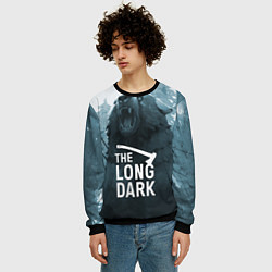 Свитшот мужской The Long Dark медведь, цвет: 3D-черный — фото 2
