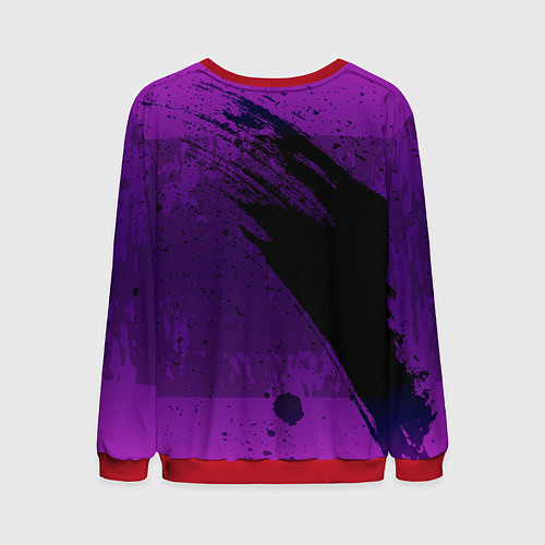 Мужской свитшот Тигрин год / 3D-Красный – фото 2